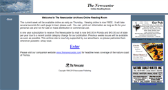 Desktop Screenshot of newscasterarchives.com